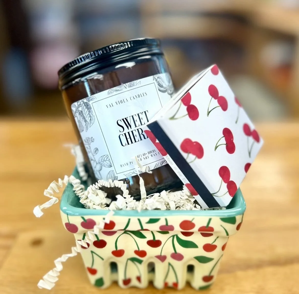 Cherry-Themed Gift Set