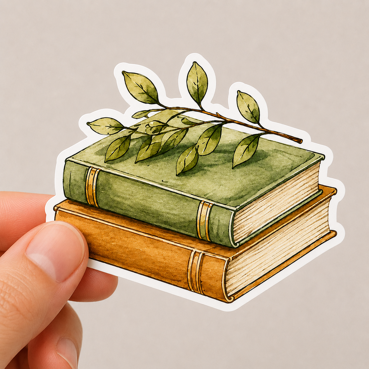 Books Vinyl Sticker