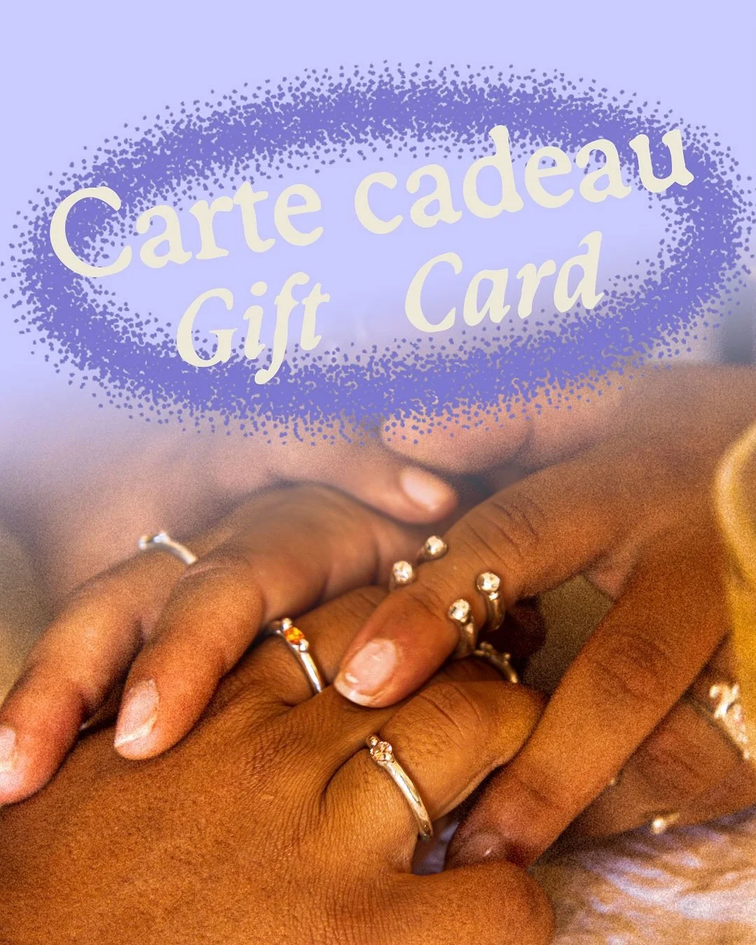 ✨🎁 LA CARTE CADEAU EST L&Agrave; 🎁✨
🎁✨ THE GIFT CARD HAS ARRIVED ✨🎁

La carte cadeau est enfin arriv&eacute;e (lien dans ma bio).
Avec celle-ci, la personne &agrave; qui tu l&rsquo;offres pourra s&rsquo;offrir un bijou ou un atelier &mdash; deux 