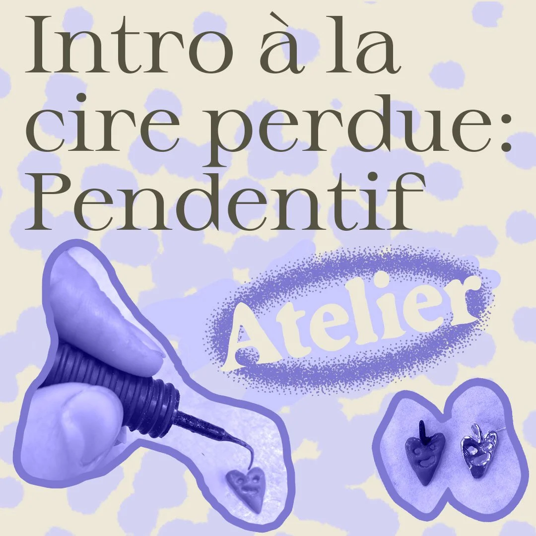 13/02/26 : Atelier Introduction Cire Perdue - Pendentif
