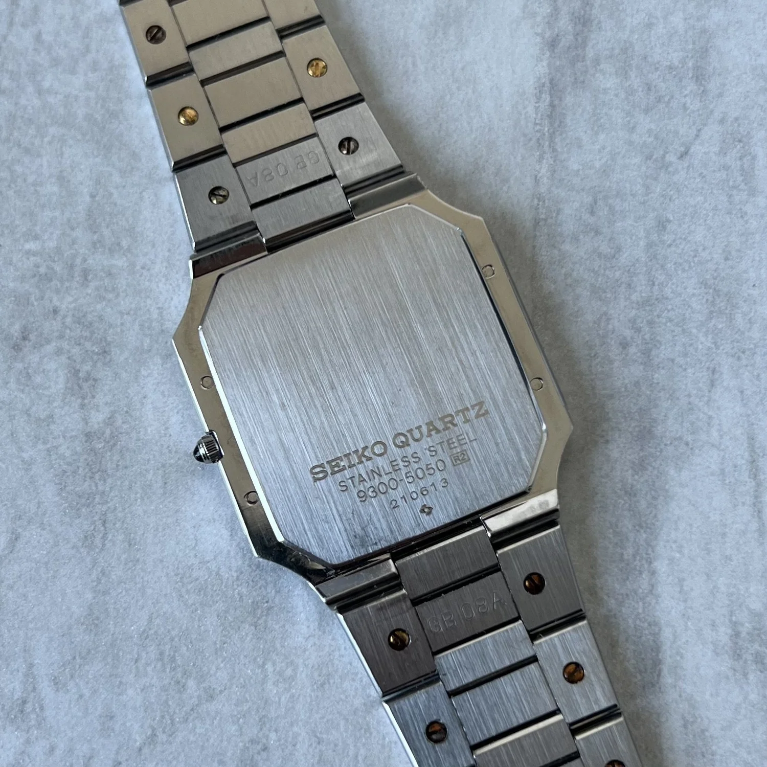 【美品】Credor 9300-5050 Seiko Credor SS2 Tone Gray 9300-5050 #QYELPK | eBay