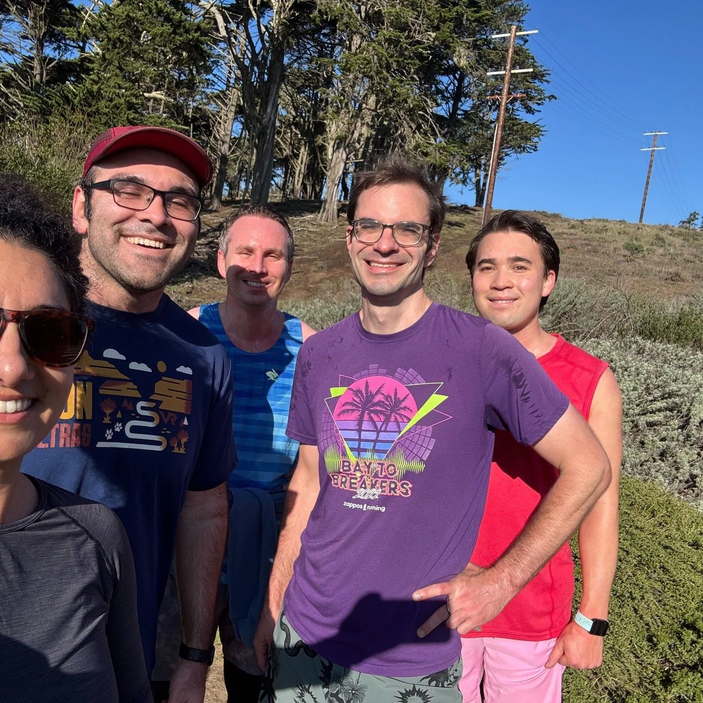 You can't see the miles, but you can see the smiles!

Our last group run of 2025 (that we know of 😄) - good company and views (though the company definitely steals the show), and the perfect way to wrap up the year together.

If you&rsquo;re thinkin
