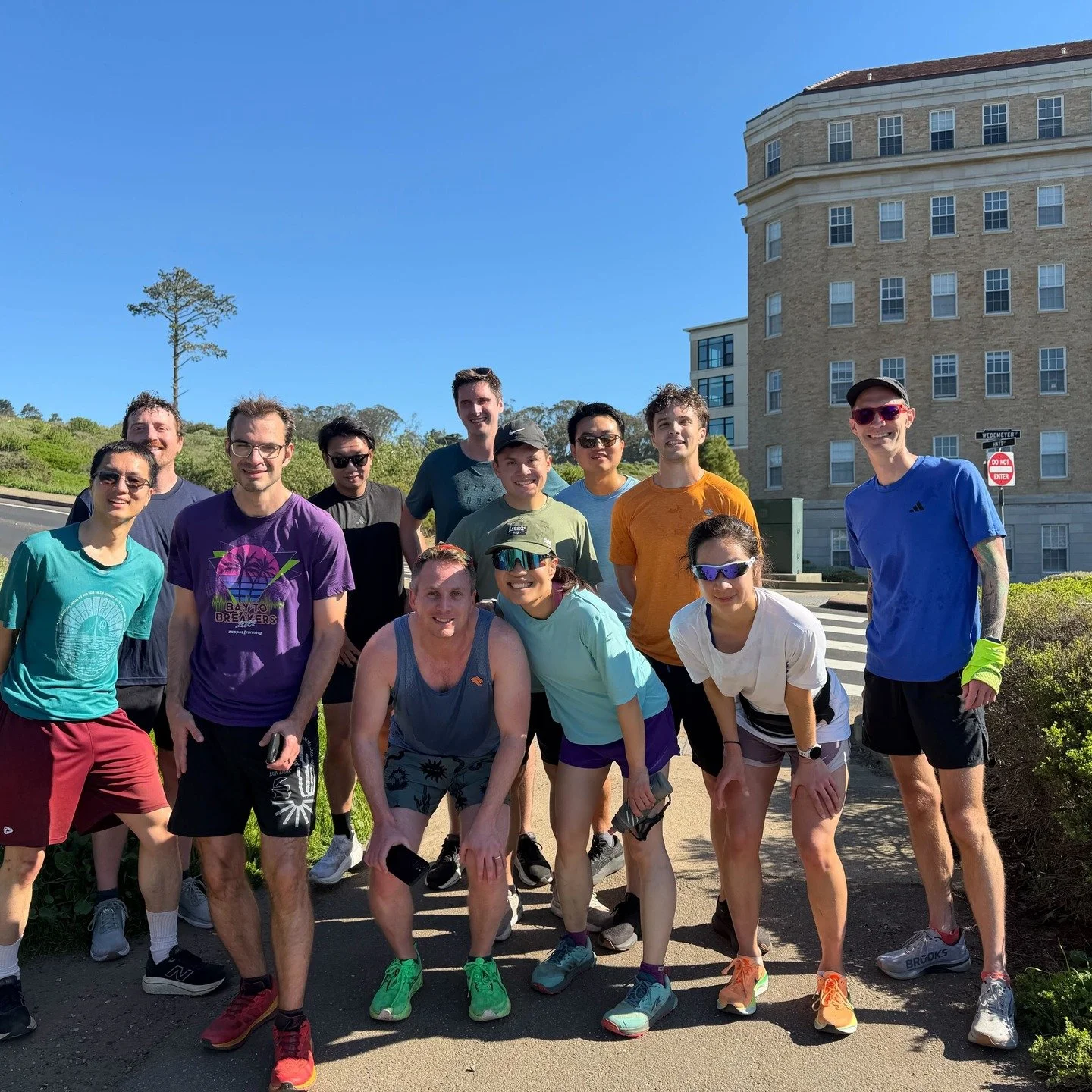 Sunny Sunday miles with GGRC 💙

Two routes, same great energy:
🌊 Fort Mason (5 miles) - one teeny tiny hill (but you can still hate it)
⛰️ Planks (7 miles) - so many hills, you don't even have energy to hate them 😭

And on International Women&rsqu