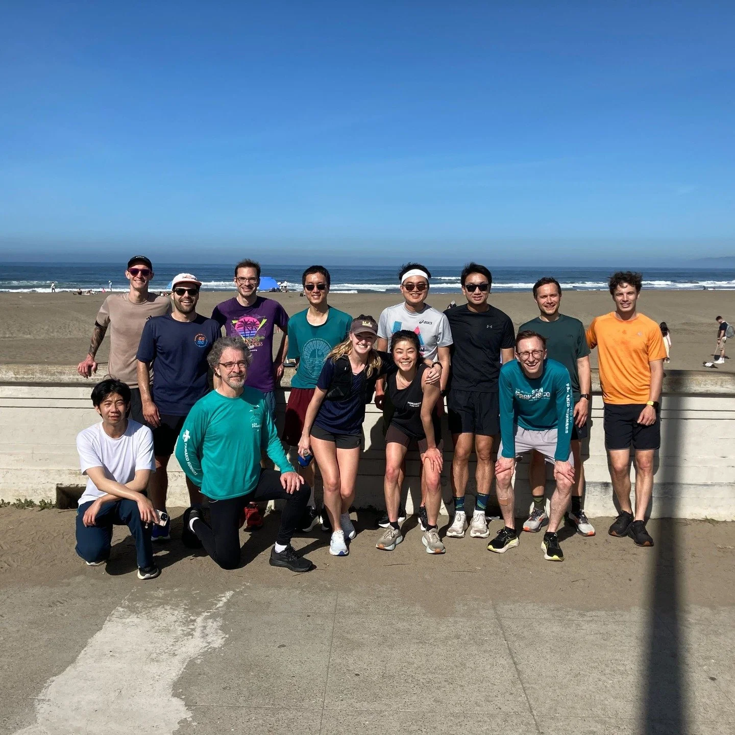 Fun in the sun with GGRC ☀️💙

The shade helped.
The ocean was way too cold.
But the iced coffee was just right.

Another Sunday of miles with smiles.

🏃&zwj;♀️ Wednesdays @ 6:15pm - Kezar Stadium
🕙 Sundays @ 10am - rotating locations (3rd Sunday a