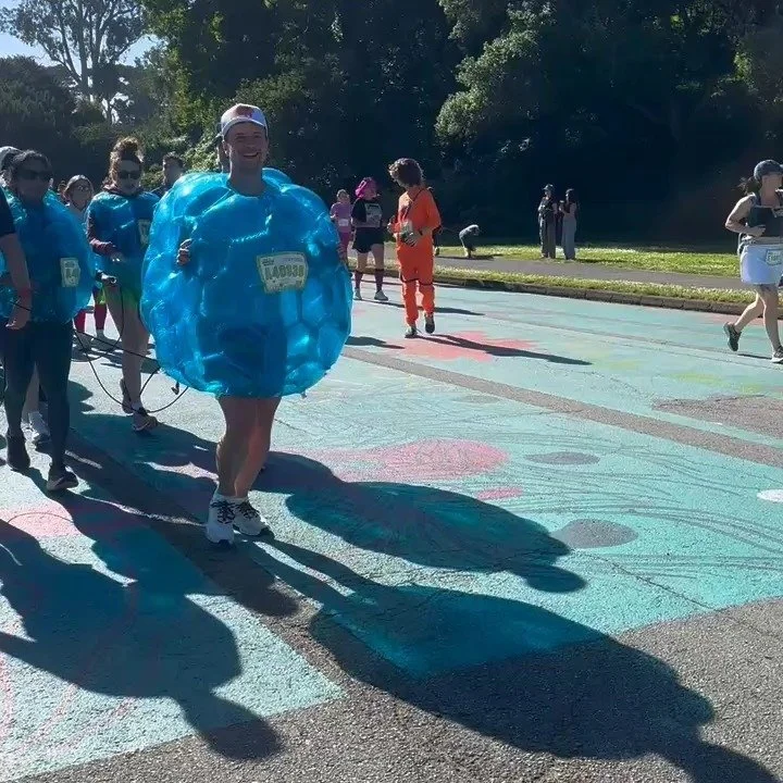 @baytobreakers with GGRC 💙🫧

Shoutout to our AI bubble centipede for rolling through in inflated style (disclaimer: this is not investment advice but nothing burst).

And major respect to salt and pepper for pairing up - because running solo would 