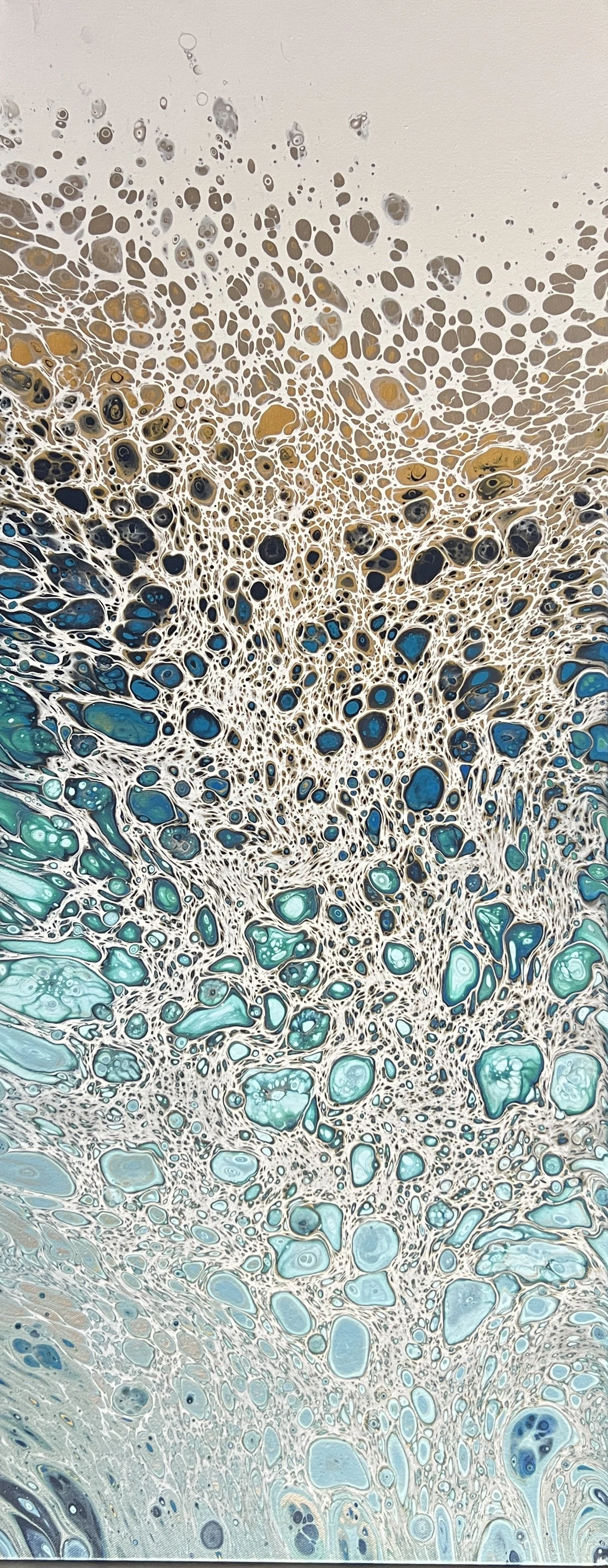 Bubbly - 16" x 40"