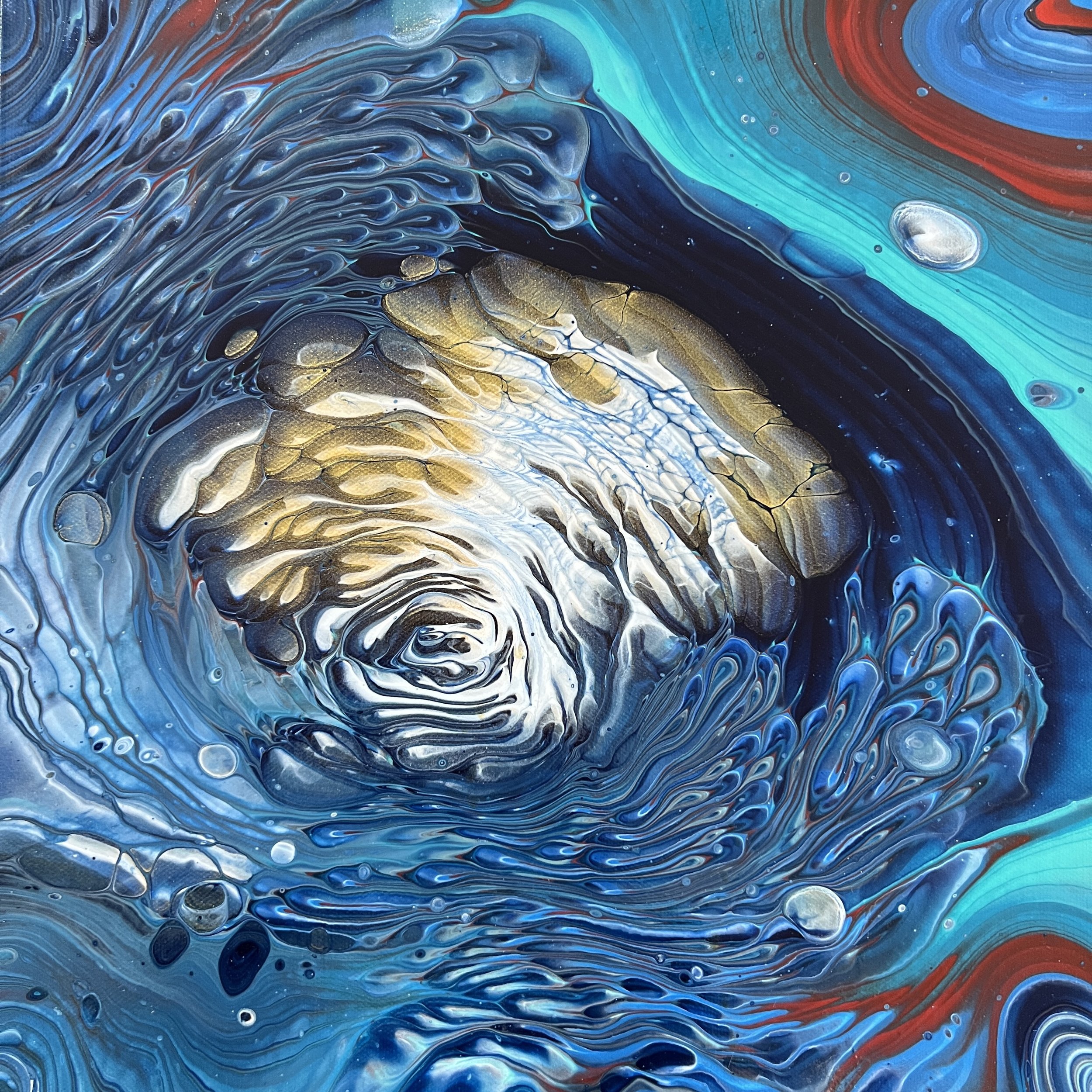 Majestic Rise - 14" x 14"