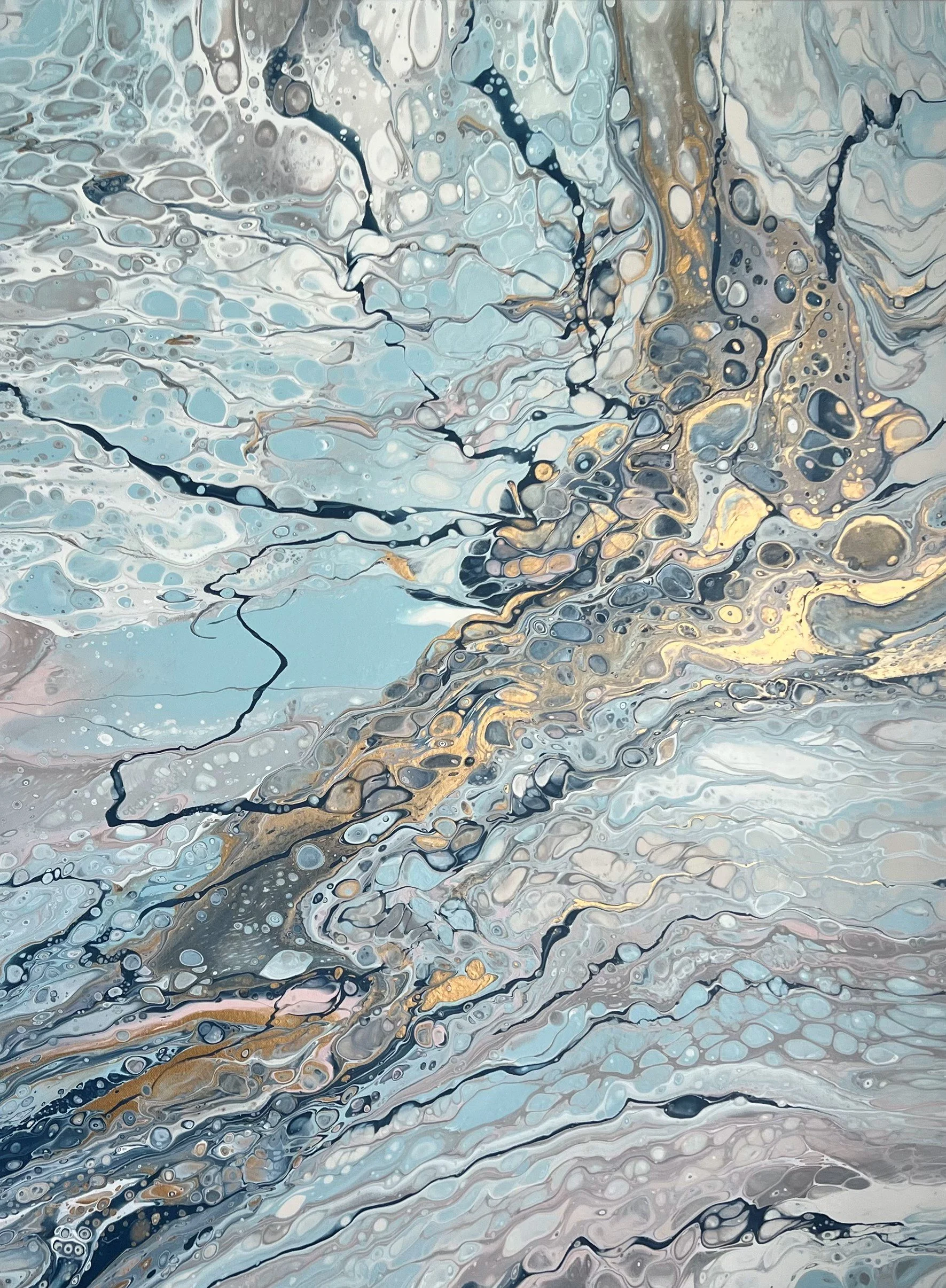 Sunshine through the Rain - 30" x 40"