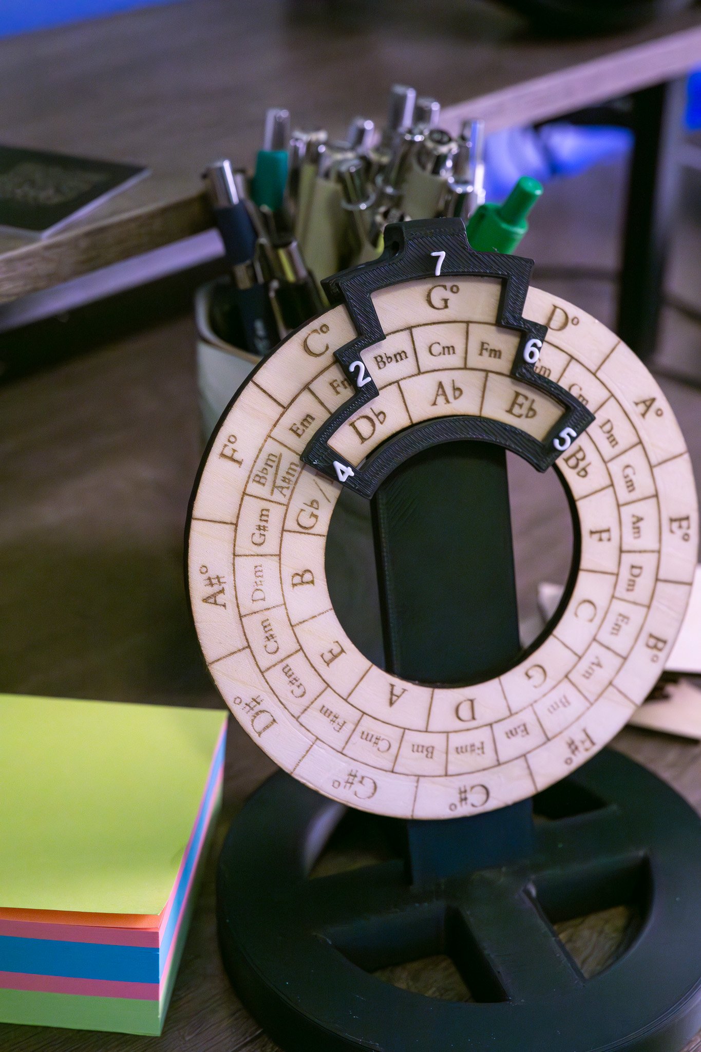 Guitar Chord Wheel