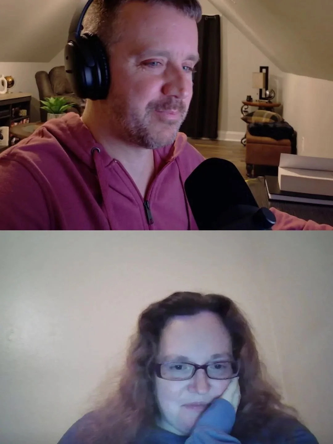 Podcast recording for @averyspecialpodcast where I end up questioning a lot of things.