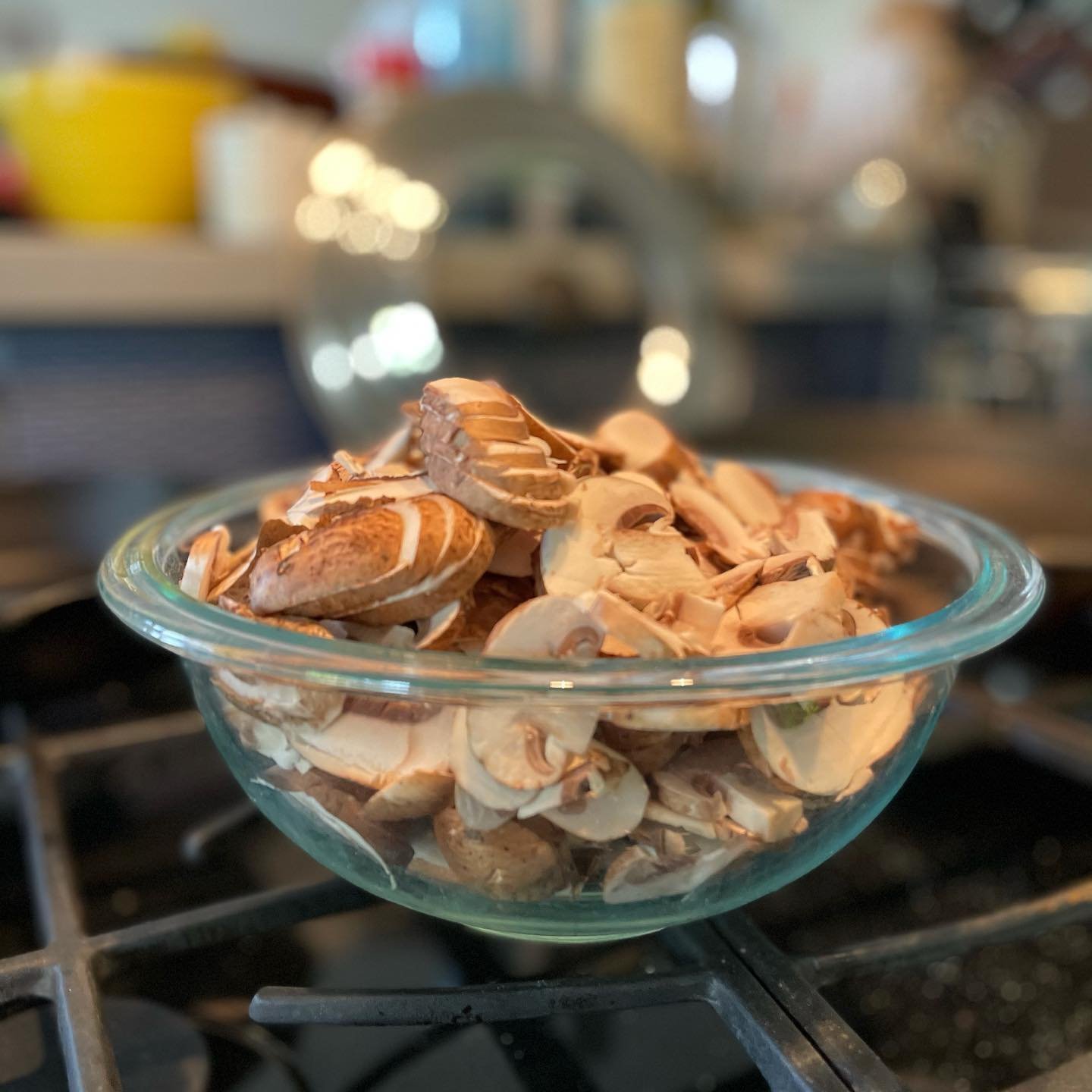 Hi all. Sarah here. Most know I am NOT the cook here, but maybe a couple times a year, I get my hands dirty (and the floor, walls, ceiling) in the kitchen.  Lately, I&rsquo;ve been craving my Mom&rsquo;s beef stroganoff.  A classic mid-west style dis