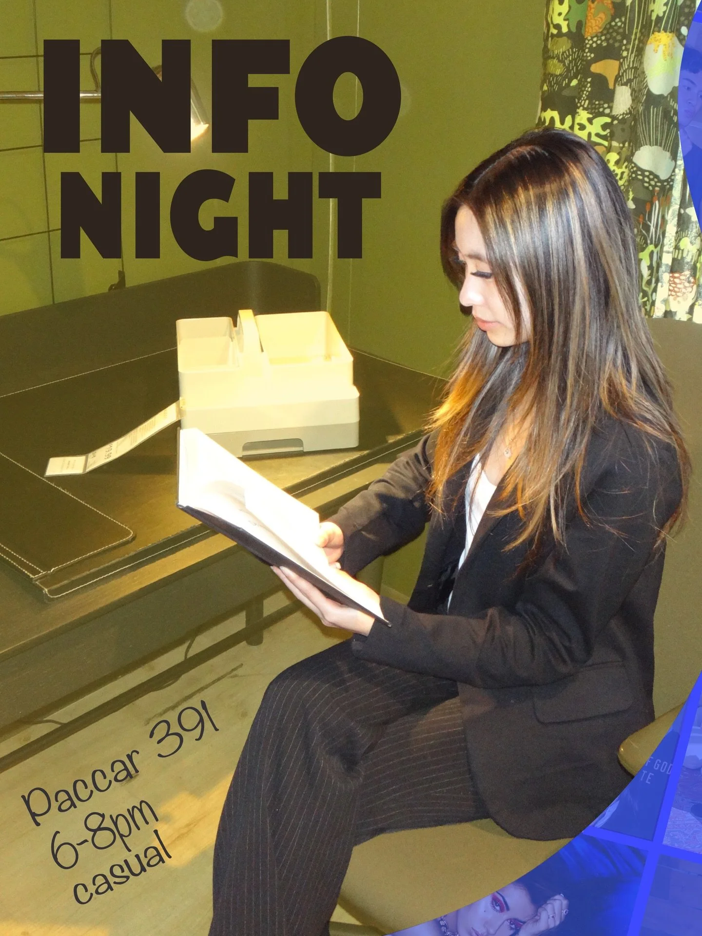 🇸🇪INFO NIGHT🇸🇪

Come to Info Night to find out what PCT is all about and get to know our actives! Hope to see you guys soon!

📍PCAR 391
⏰ 6-8pm
👕 Casual