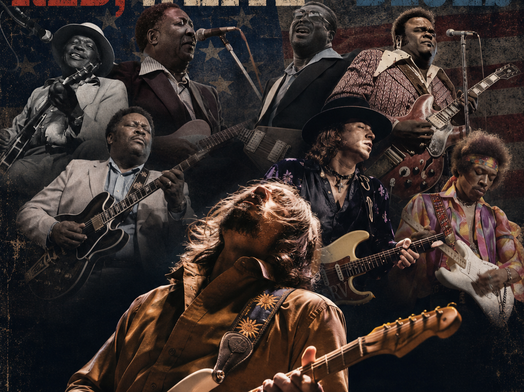 Red, White &amp; Blues: American Guitar Tribute by Jeffrey James