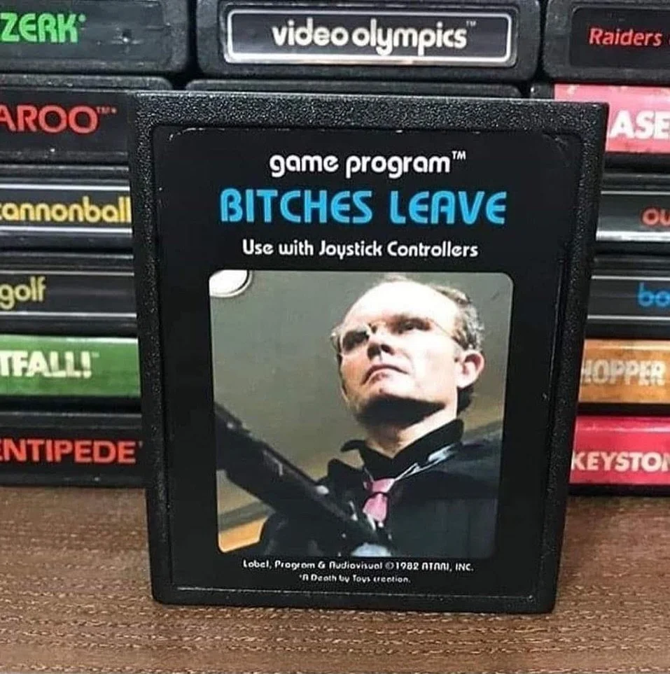 I can&rsquo;t believe I played this as a kid. It&rsquo;s a good thing I ended up &ldquo;normal&rdquo; IYKYK #xdman #robocop #crime #police #copsandrobbers #atari #retro #nintendo #sega #games #videogame #80&rsquo;s #badguy