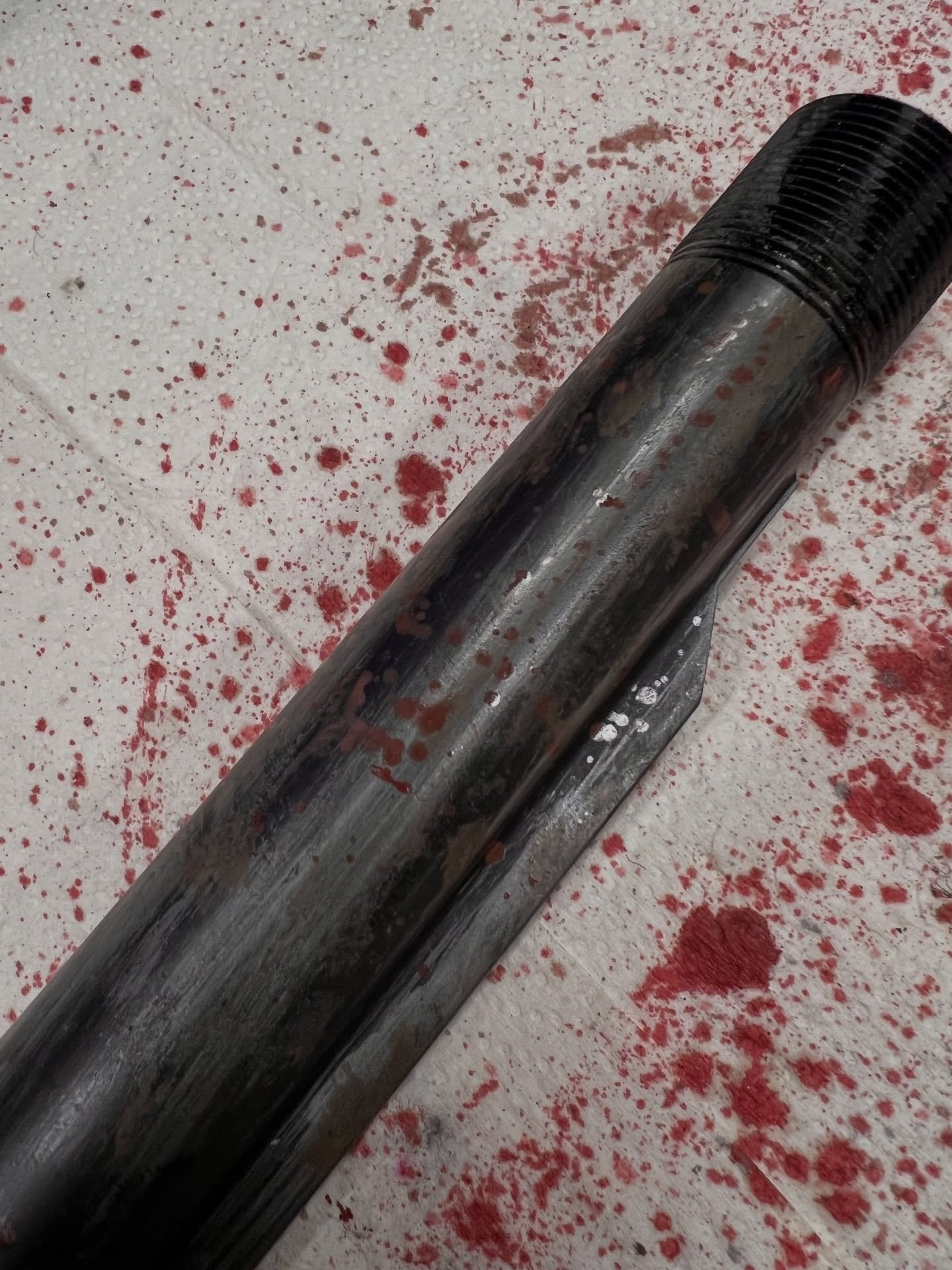 Looks like a crime scene, Honest no XDMAN were hurt, just a paint job #ar15 #guns #2a #pewpew #cerakote