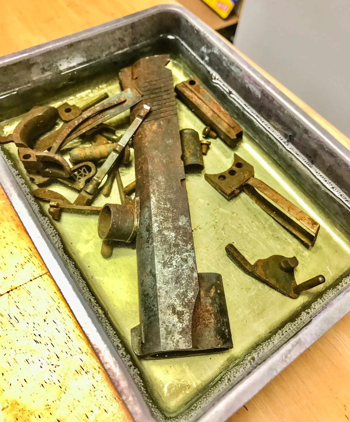 Customer: can you clean up a little rust on my 1911? #1911 #pistol #guns #2a #pewpew