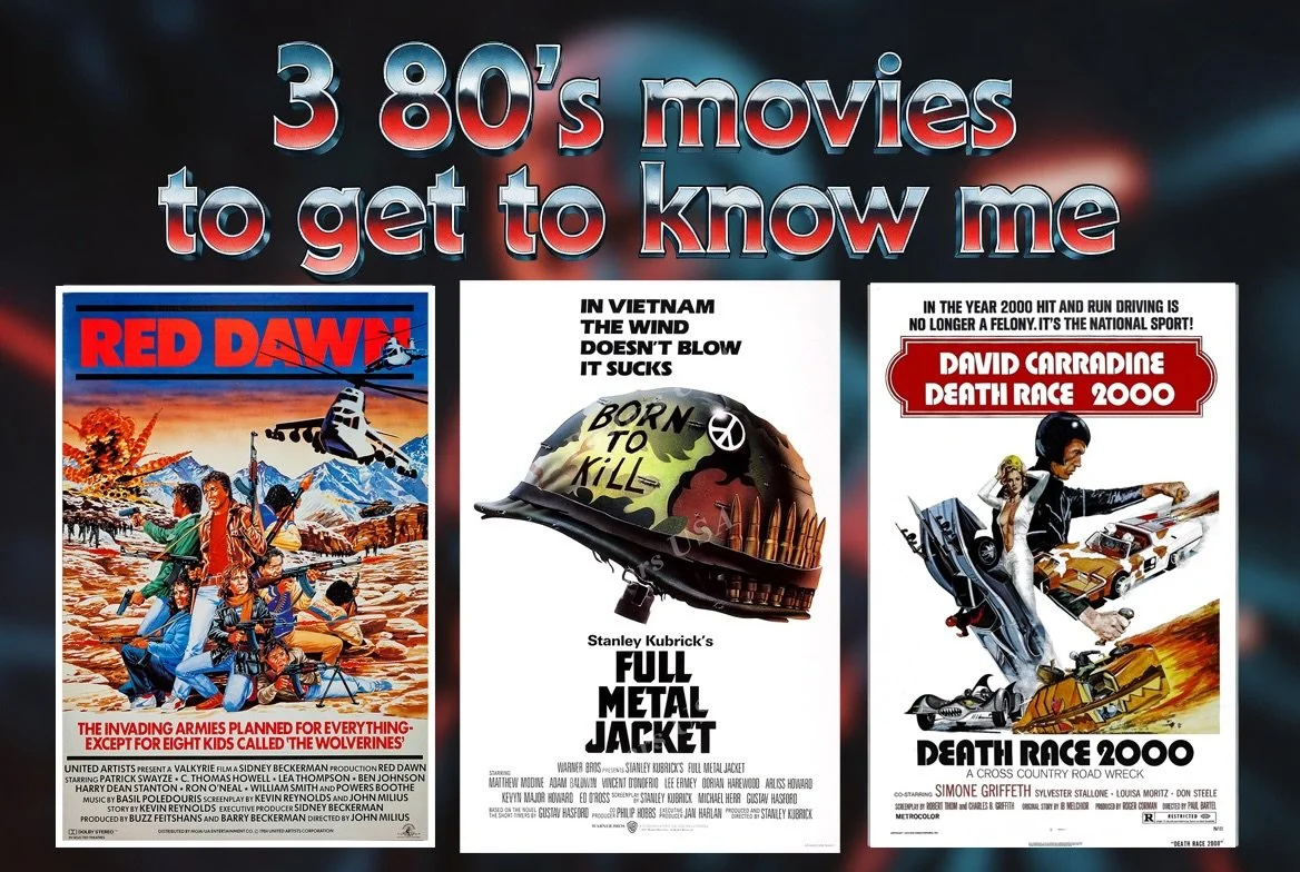 Get to know me with 3 80&rsquo;s movies. Some might say it&rsquo;s fucked up to let a kid watch these, ehhh I turned out normal. What are your three? #movies #80&rsquo;s #2a #pewpew #insta