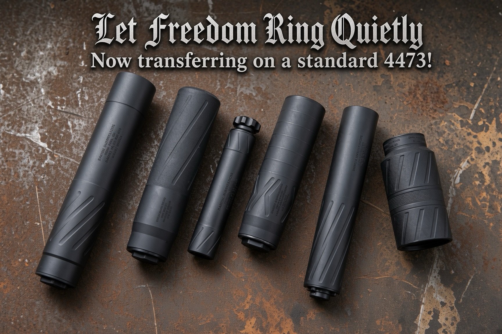Central Alabama Patriots &mdash; time to get suppressed.
XDMAN transfers on a 4473.
Log into SilencerShop &rarr; pick XDMAN as your dealer &rarr; choose your can.
We&rsquo;ll take care of the rest.
Bring a copy of your GOA membership when you pick up