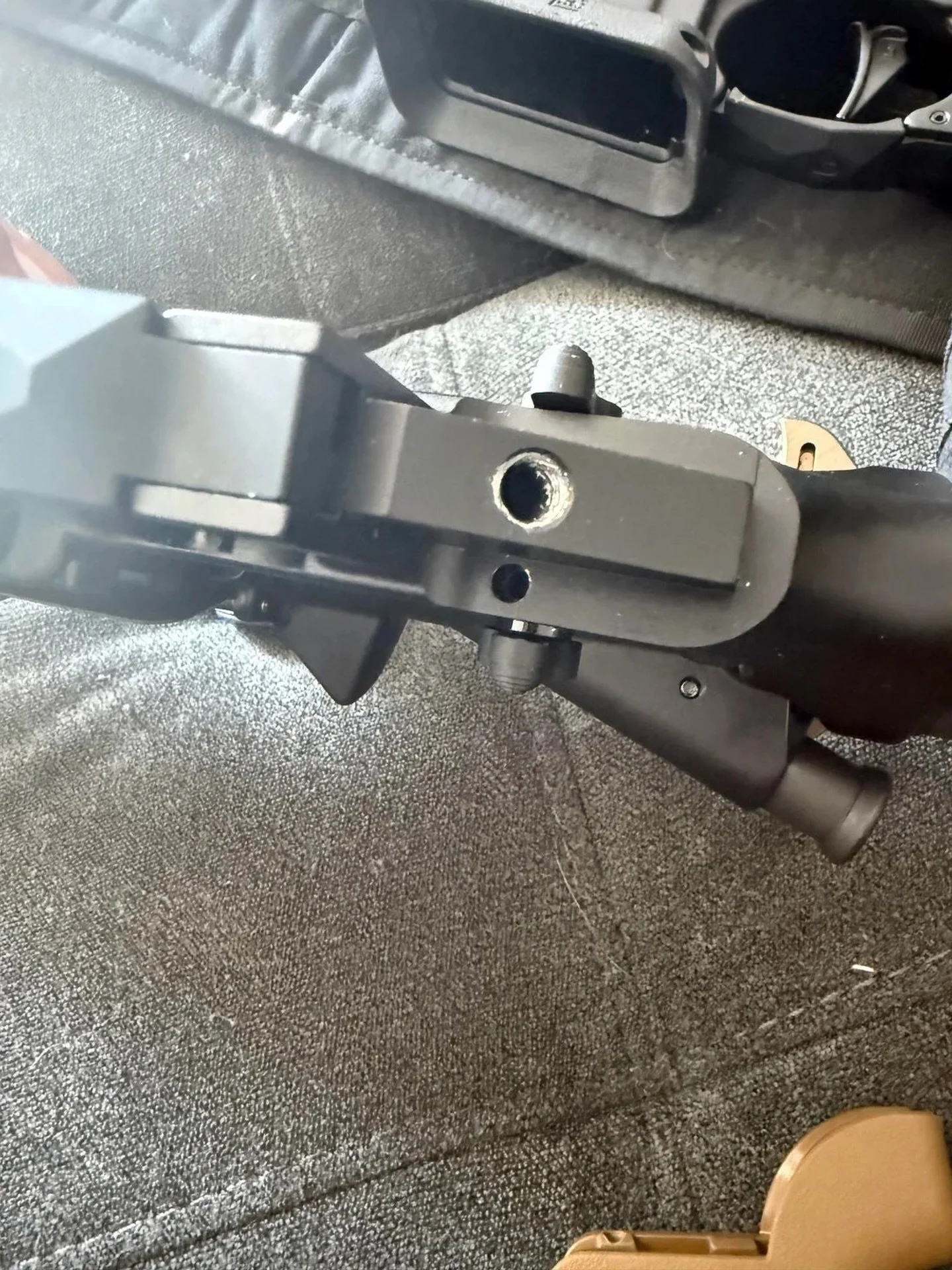 When you gunsmif used the ugga ugga impact wrench to install your @diefreeco grip #pewpew #pewprofessional #2a #merica #ar15
