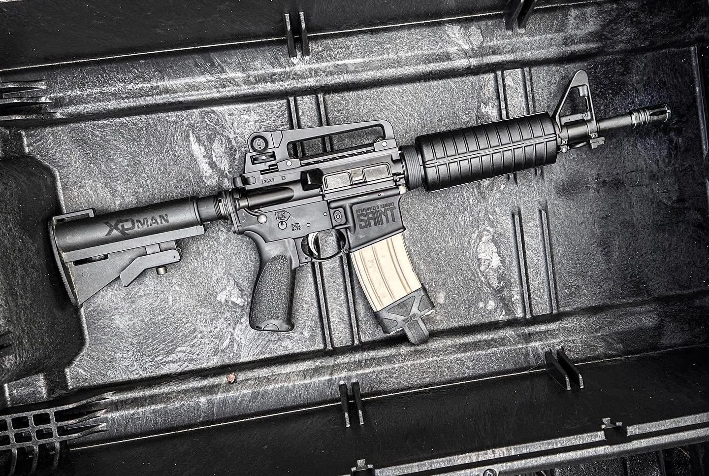 This is the gun @springfieldarmoryinc should make, pure Heat vibes going on #pewpew #2a #guns #ar15 #merica