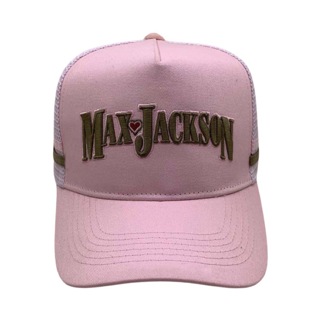 Pink Max Jackson Trucker Hat
