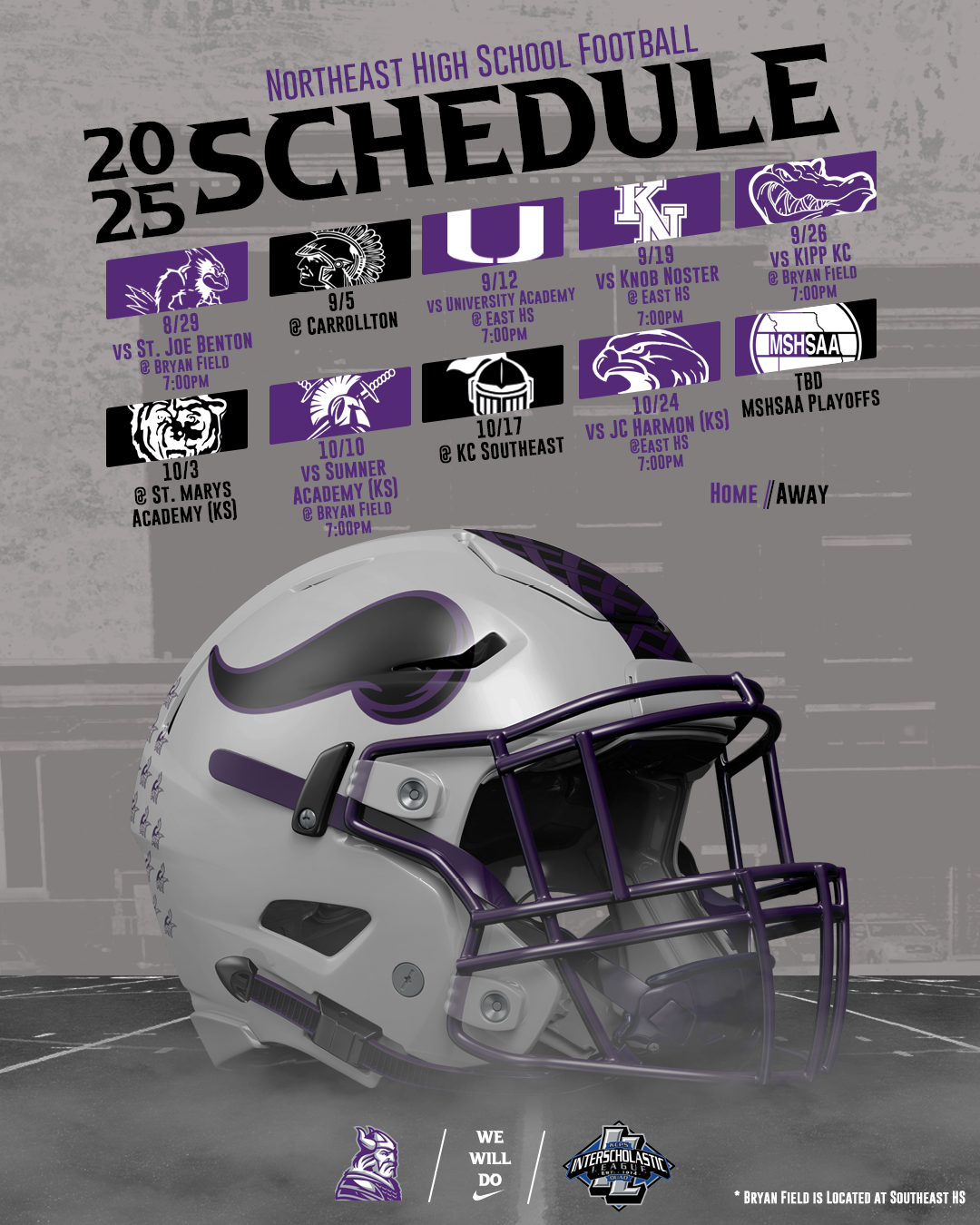 2025NortheastFootballScheduleWTimes.png