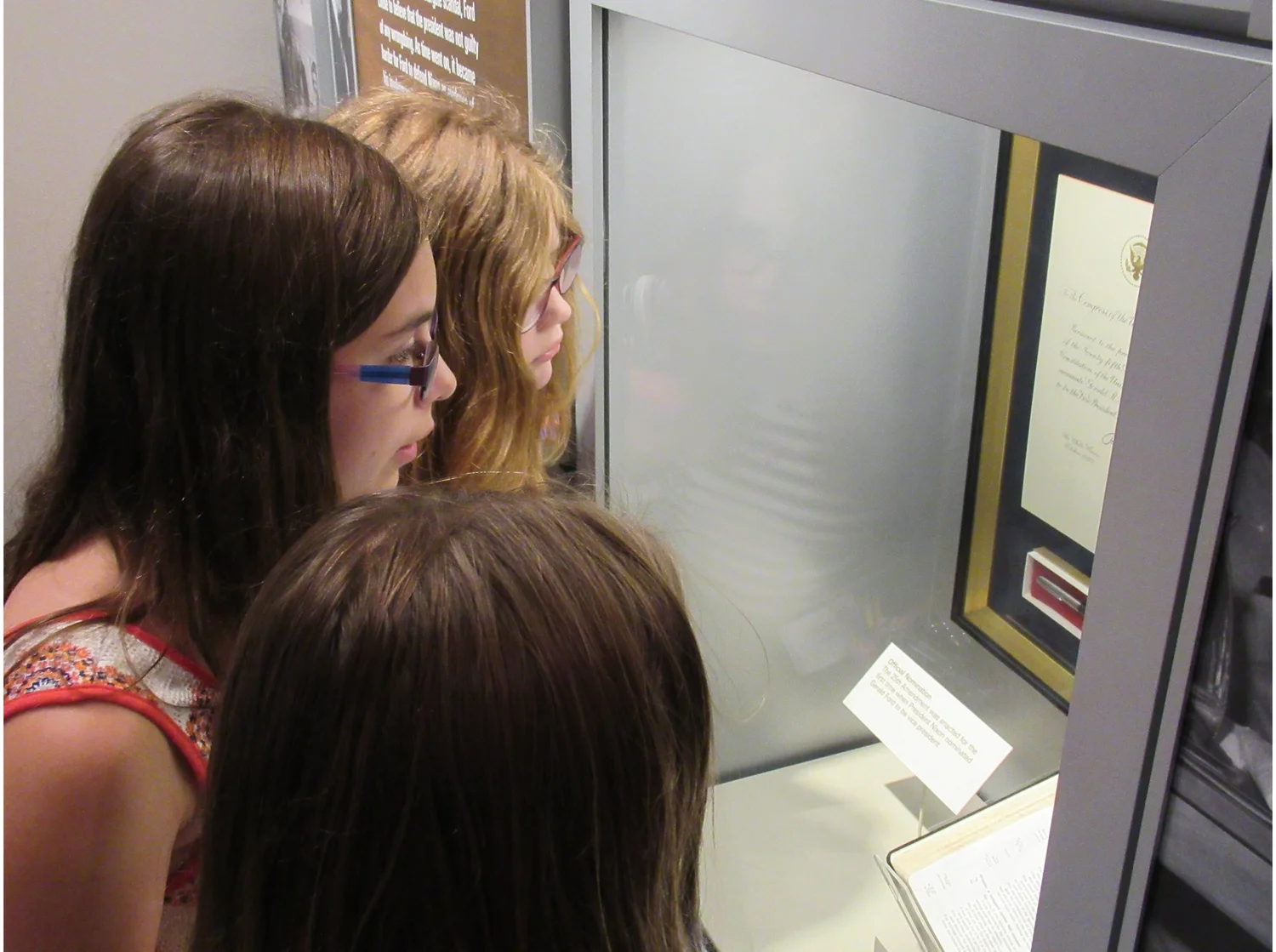Students at the Museum
