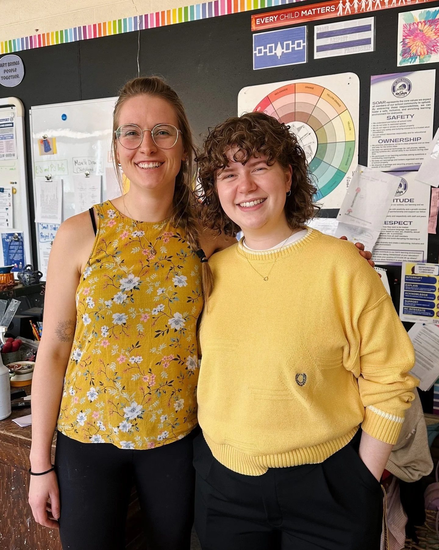 Today was my other brain cell&rsquo;s last day of prac and as the poetry would have it, we had an accidental twin day too ✨