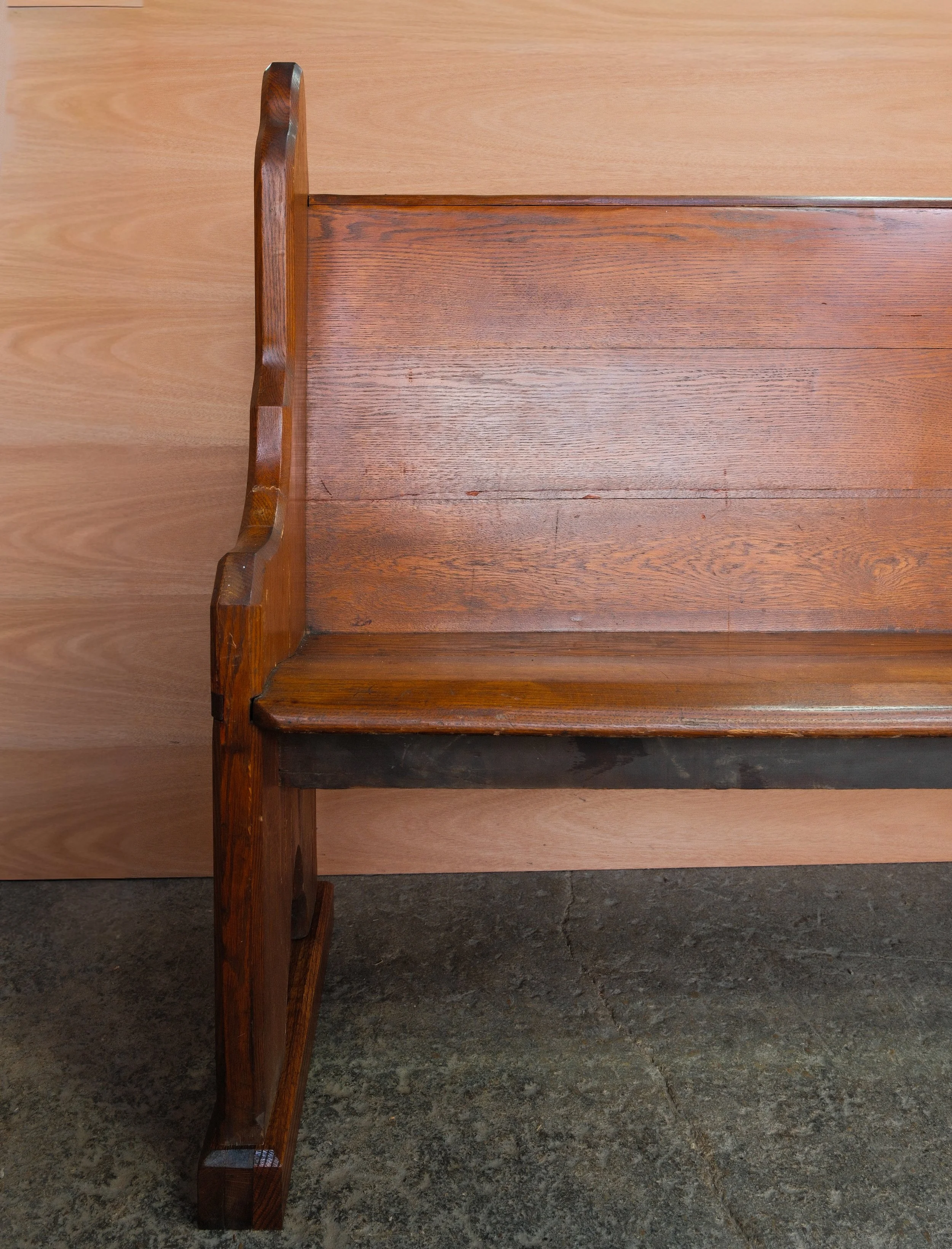 banc d'église (restoration)