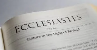 Prayer of The Book of Ecclesiastes
