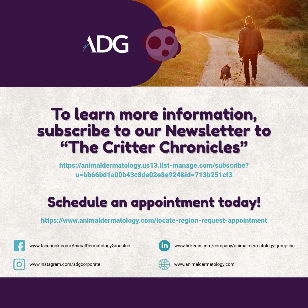 Critter Chronicles: Lumps and Bumps (Animal Dermatology Group, INC.)