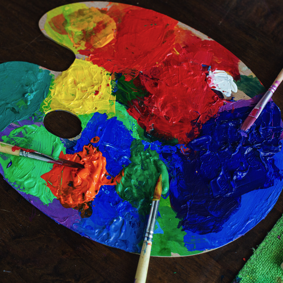 COLOUR MIXING TEMPLATE