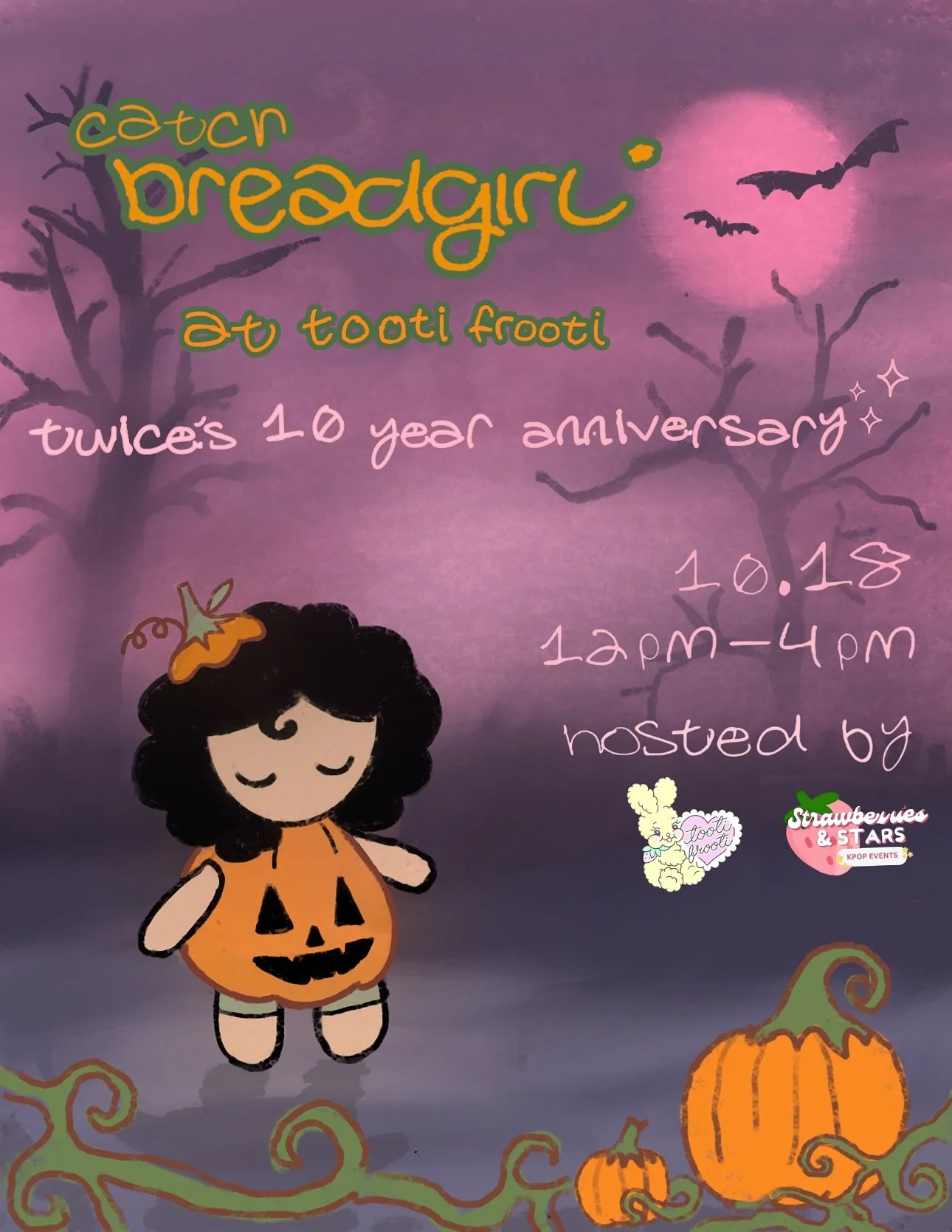 🕸 ⋆｡&deg;✩ catch us with @strawberries.stars.reno on saturday 10.18 | 12p-4p in celebration of twice&rsquo;s 10 year anniversary ! ⋆｡&deg;✩🕸&thinsp;
&thinsp;
we will have more souffle cheesecakes + our special fall pastries 🎃&thinsp;
&thinsp;
come