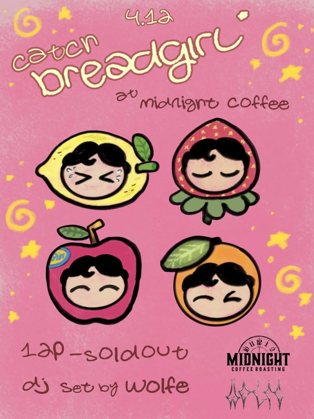 ˚˖𓍢ִִ໋🌼 AND WE&rsquo;RE BACK! catch us @midnightcoffeeroasting this Sunday from 12 till we sellout >.< ˚˖𓍢ִִ໋🧺˚˖𓍢ִ🌿˚.&thinsp;
&thinsp;
the new spring menu at midnight coffee is insanely good - +* we will be stacked with some new items, cr