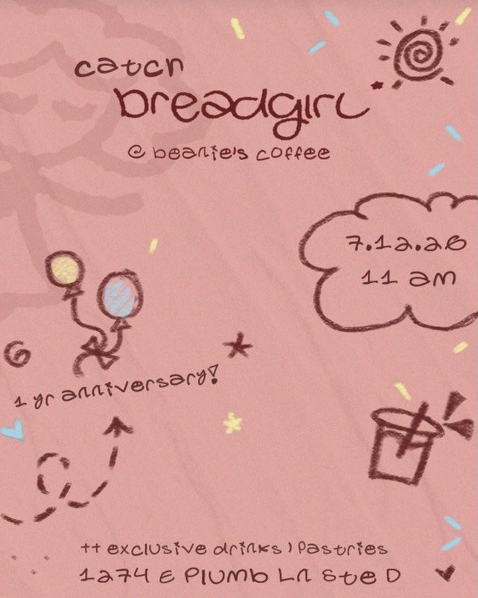 BEANIES COFFEE TURNS ONE !(˶˃ ᵕ ˂˶)* join us in celebrating this Sunday, 7.12 &bull; 11am for exclusive drinks, pastries + more ⭐️ &thinsp;
&thinsp;
flyer by: @thalia_alsasuav 🤍🧸