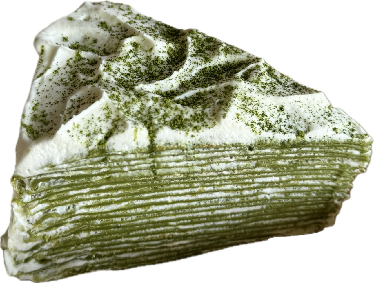 matcha crepe cake