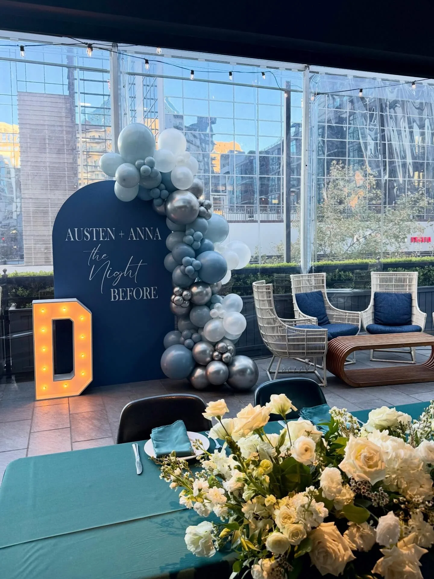 The night before with Mr. &amp; Mrs. Daniel ✨

@lavisheventandfloral