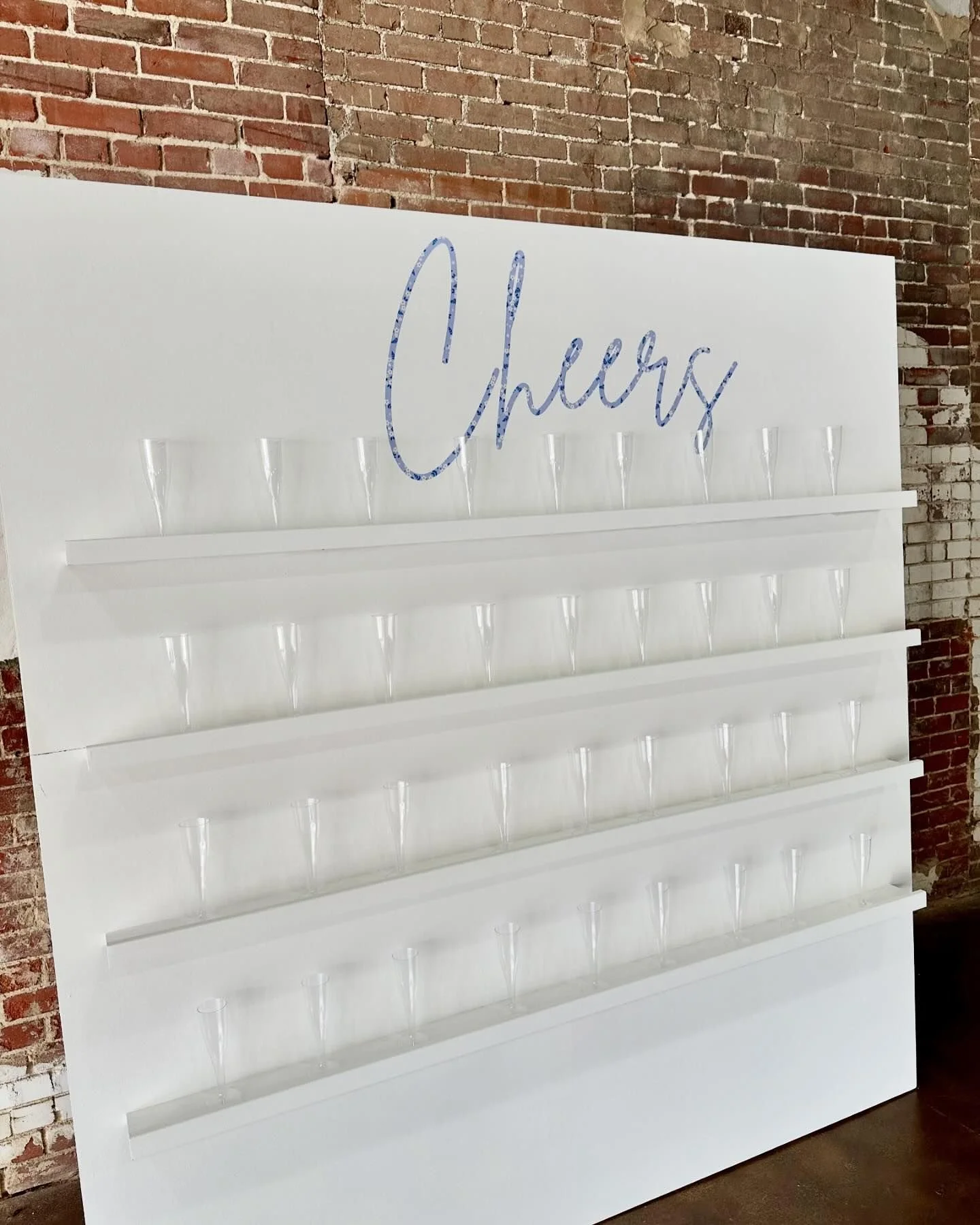 7x6 shelf backdrop with vinyl