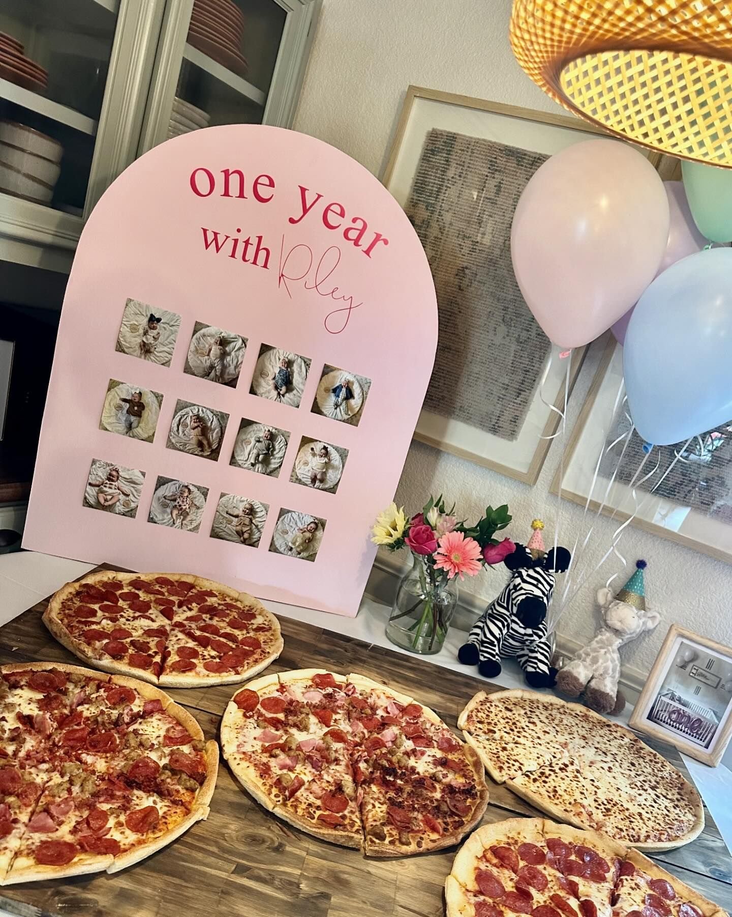 3 ft wood tabletop arch with vinyl