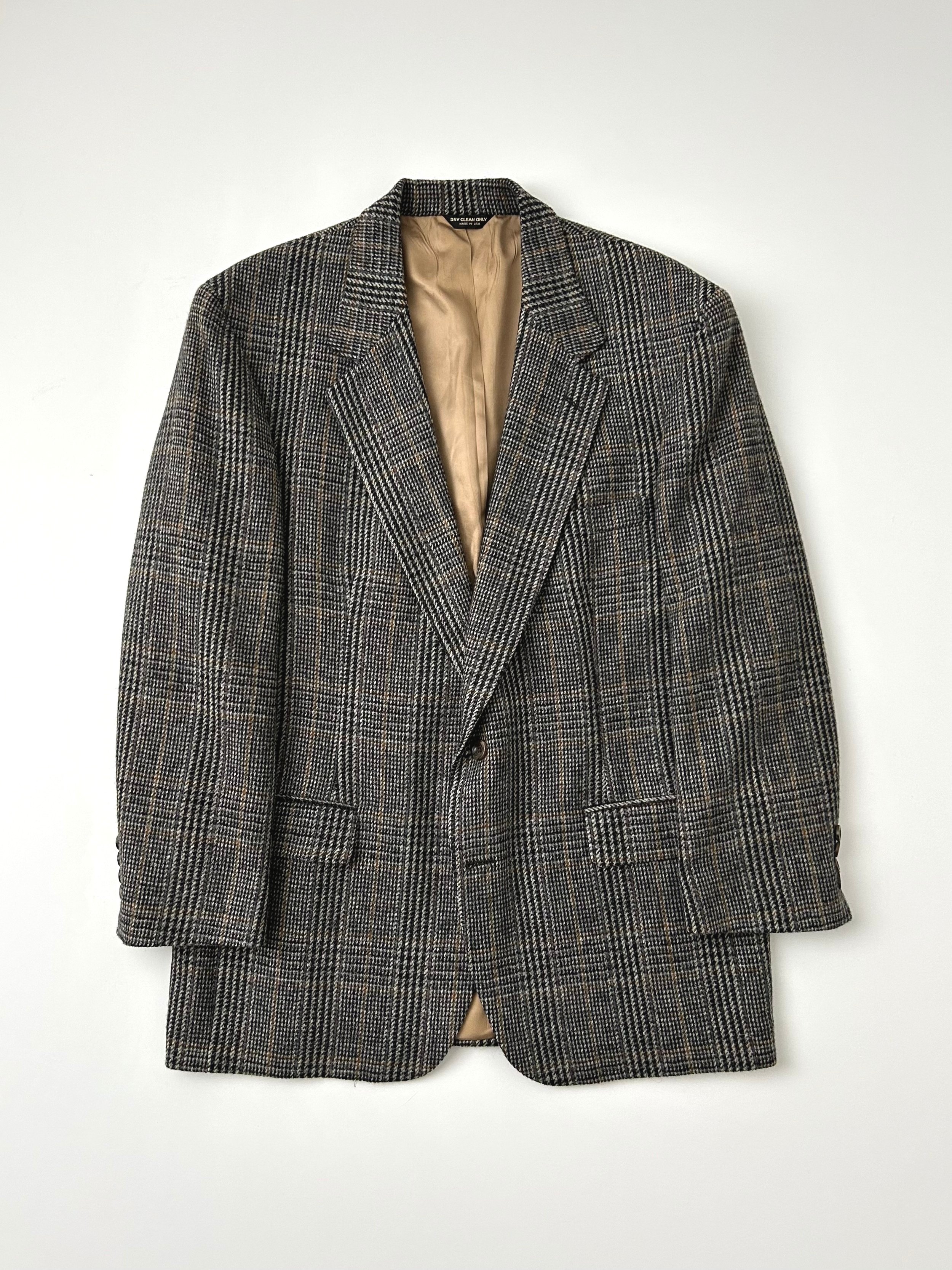 glen plaid jacket
