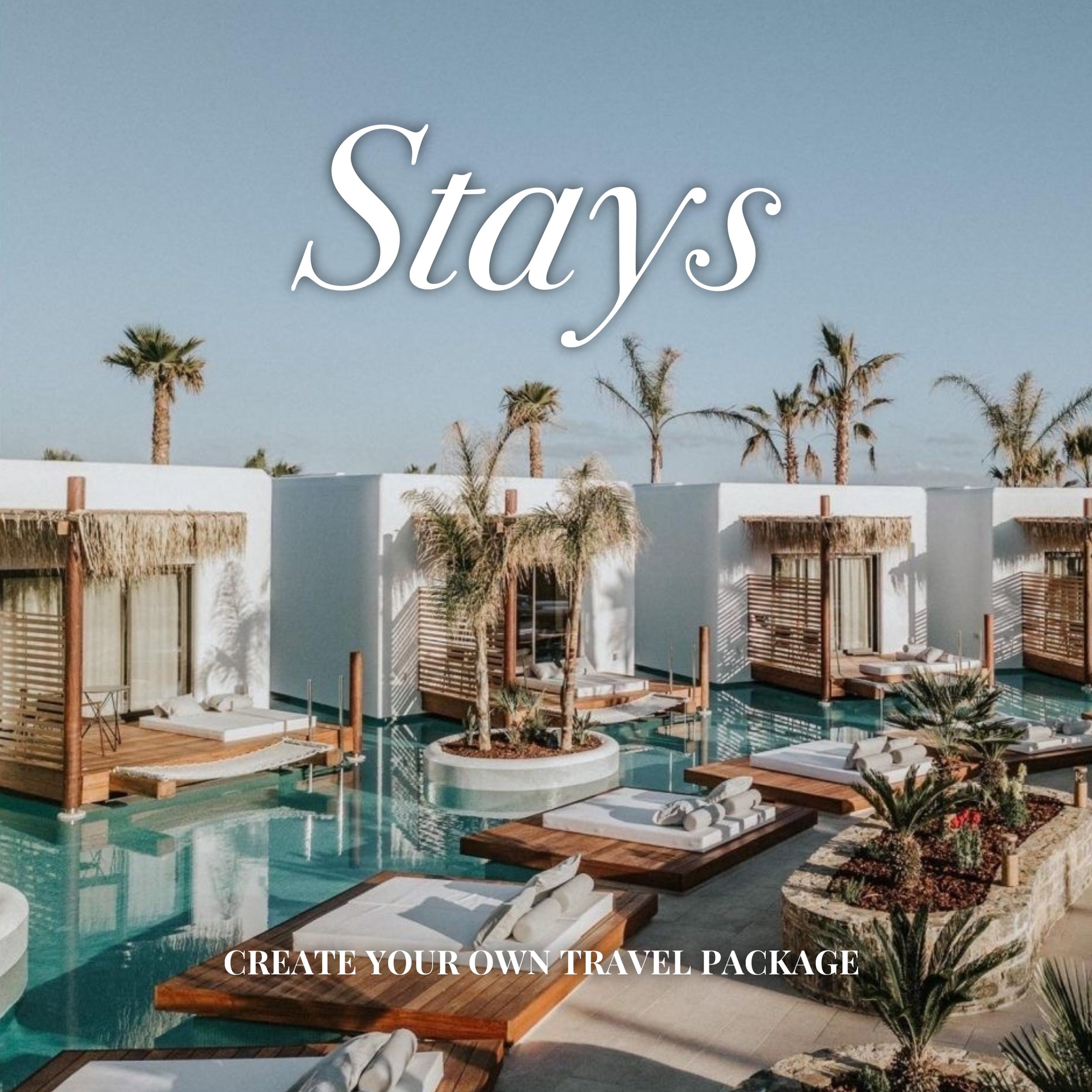 Hotel/Resort/Vrbo/Villa only
