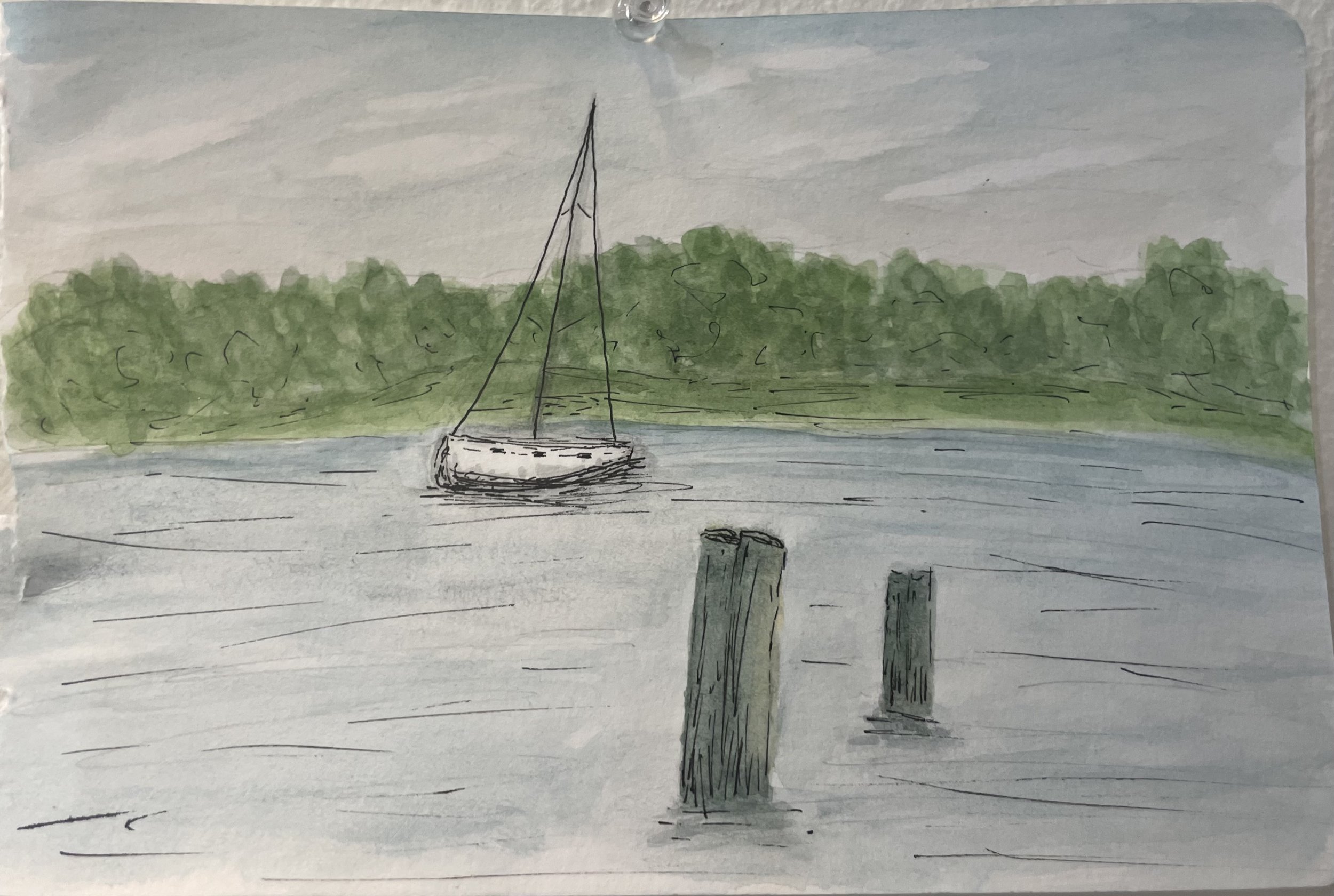 By the River