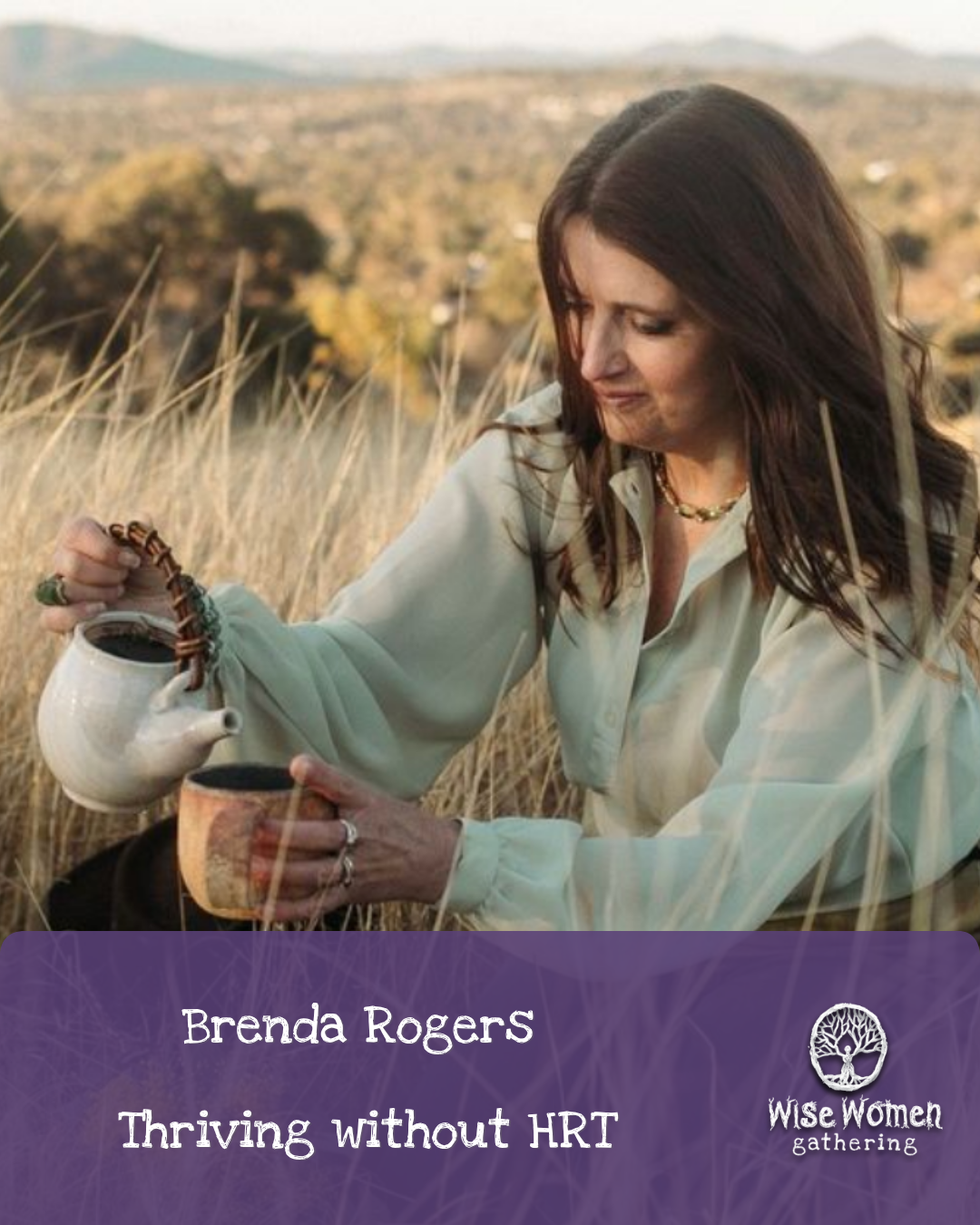 16th July ~ Thriving Without HRT - Making an Informed Choice with Brenda Rogers