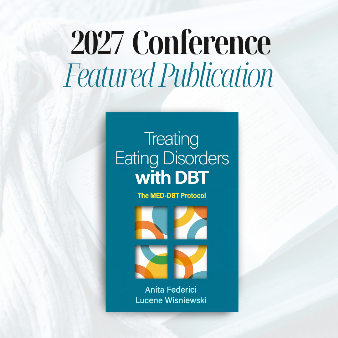 Book cover of "Treating Eating Disorders with DBT- The MED-DBT Protocol" by Dr. Anita Federici and Dr. Lucene Wisniewski.