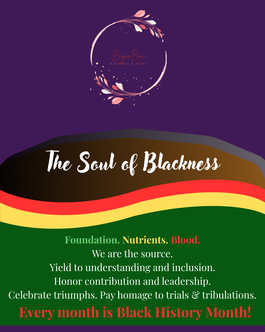 The Soul of Blackness