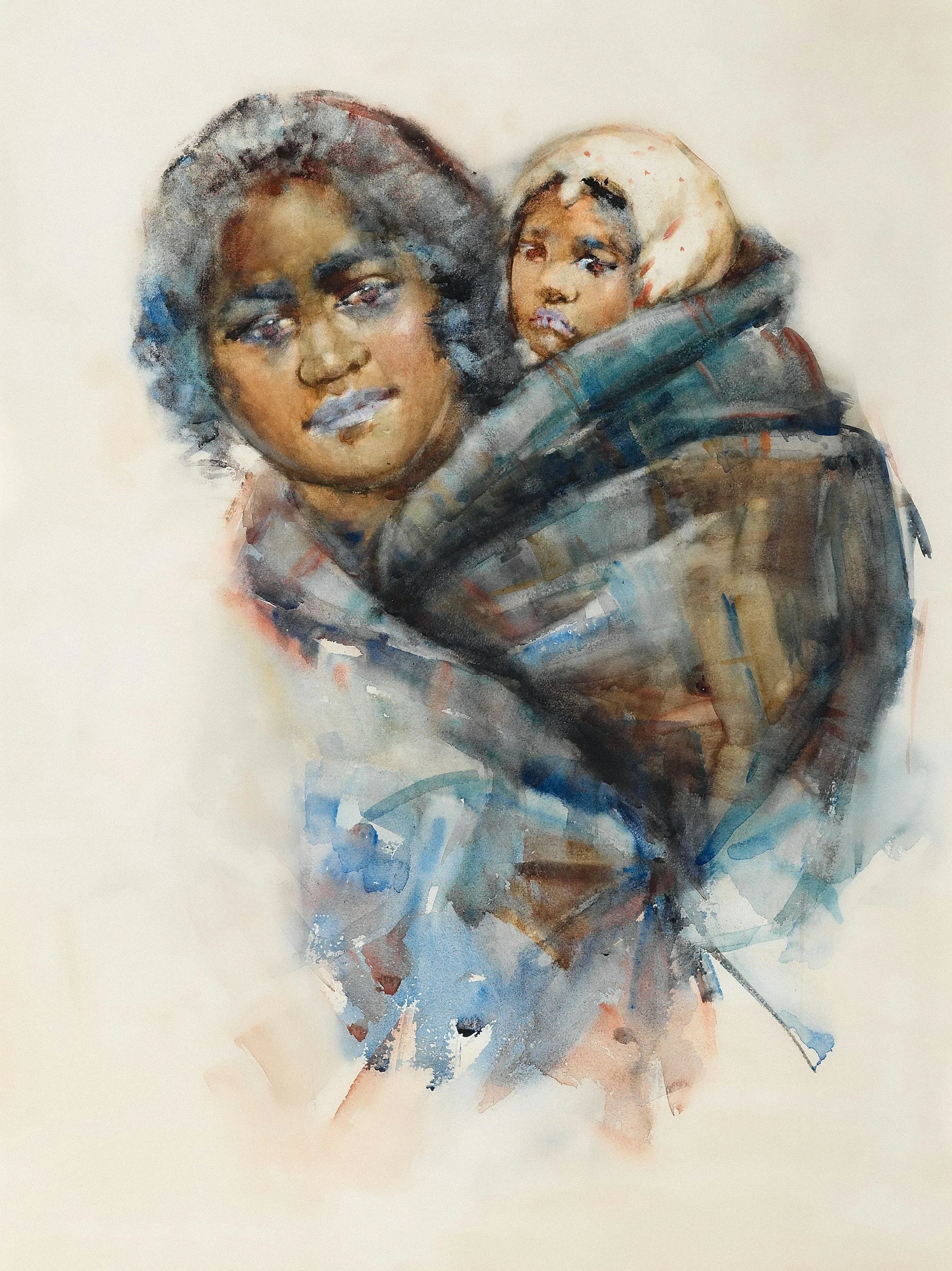 Highlighting Bernard Brooks. Image shown is not the work of the artist.