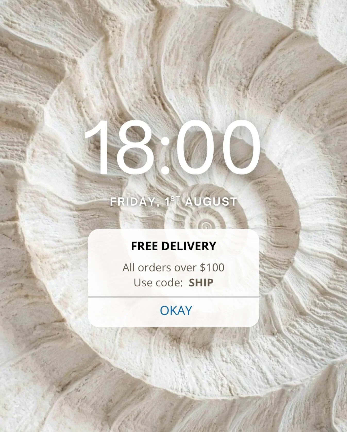 Starting from 6pm this Friday 1st August, all orders placed over $100 will ship FREE!
Ends midnight Sunday 3rd August π Use code: SHIP
Standard shipping only**
