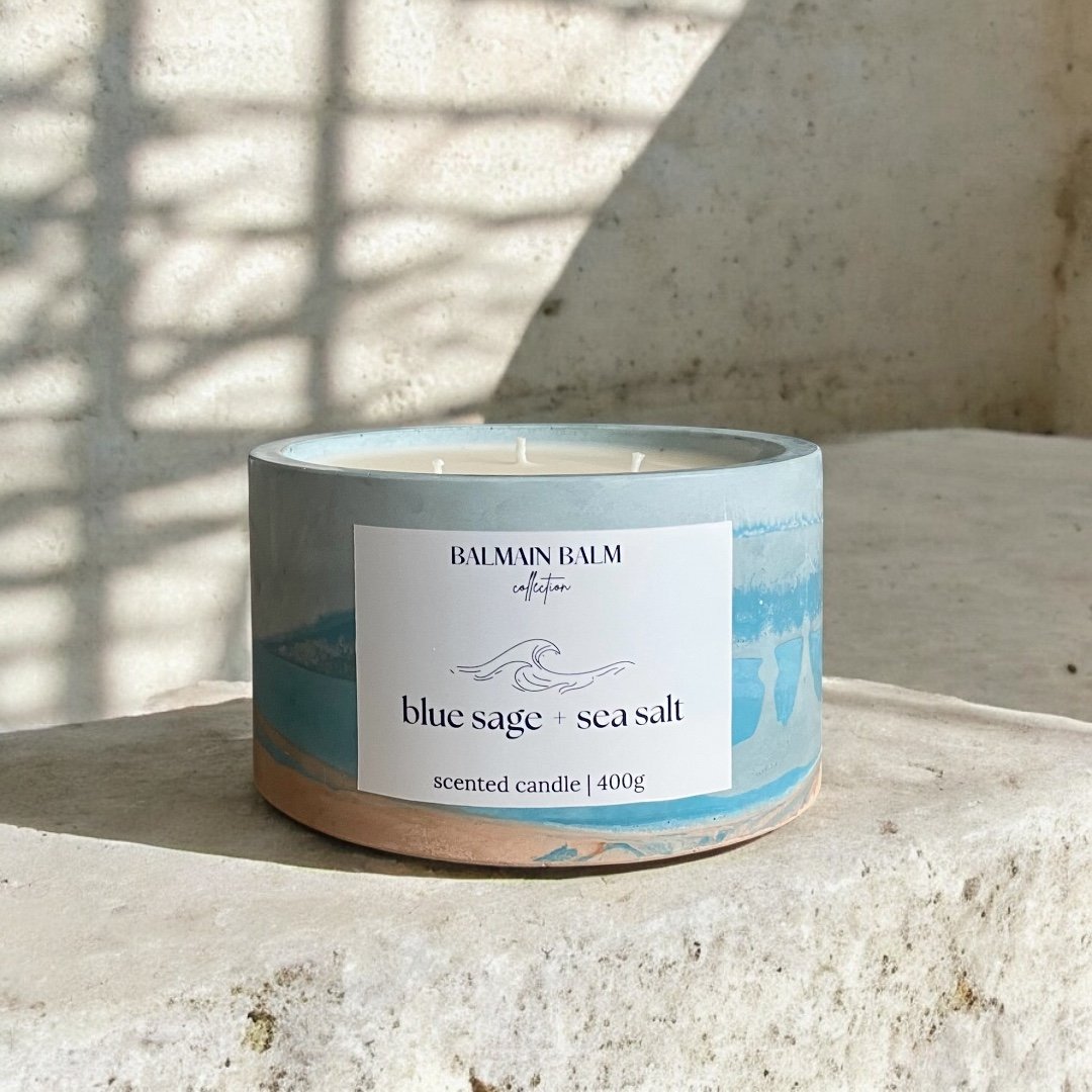Blue Sage + Sea Salt