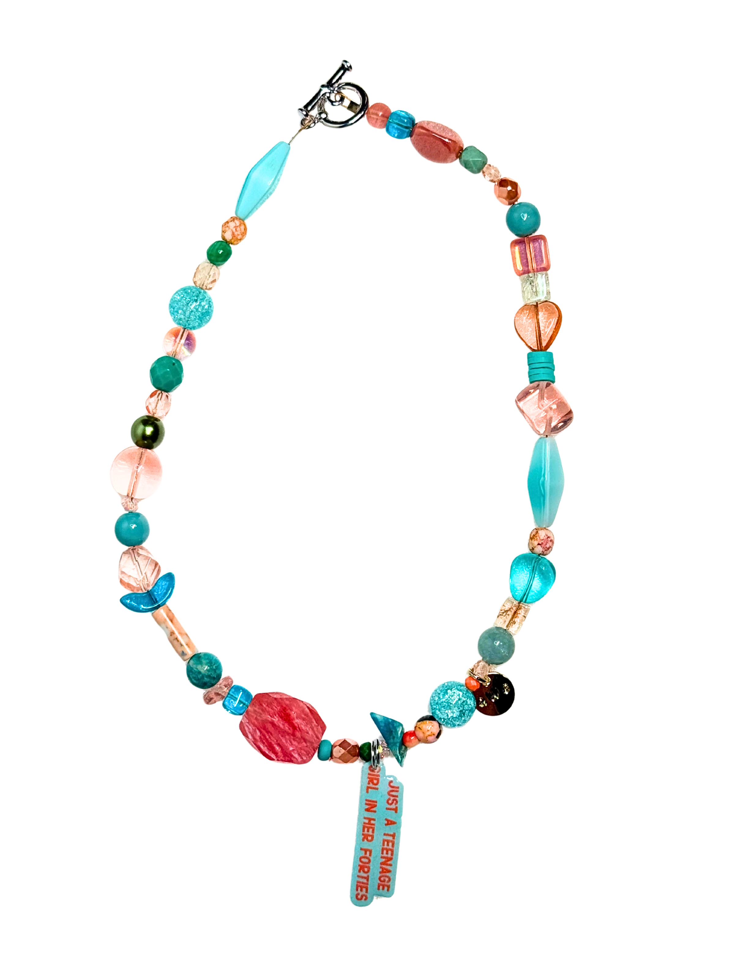 Just a Teenage Girl in Her Forties necklace