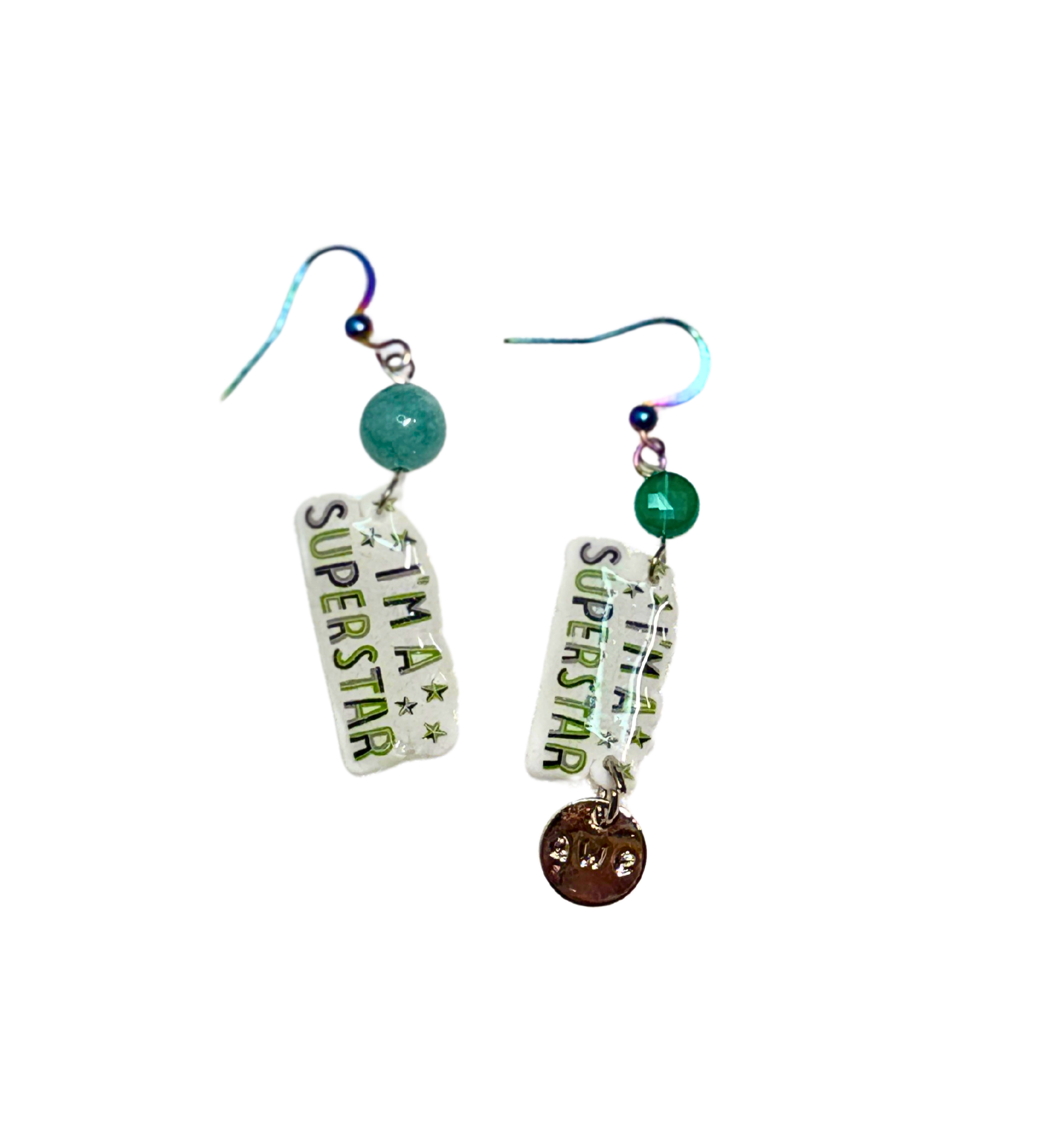 I'm a Super Star earrings